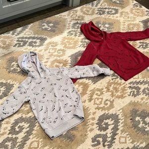 2 Boys Medium DSG Fleece Hoodies